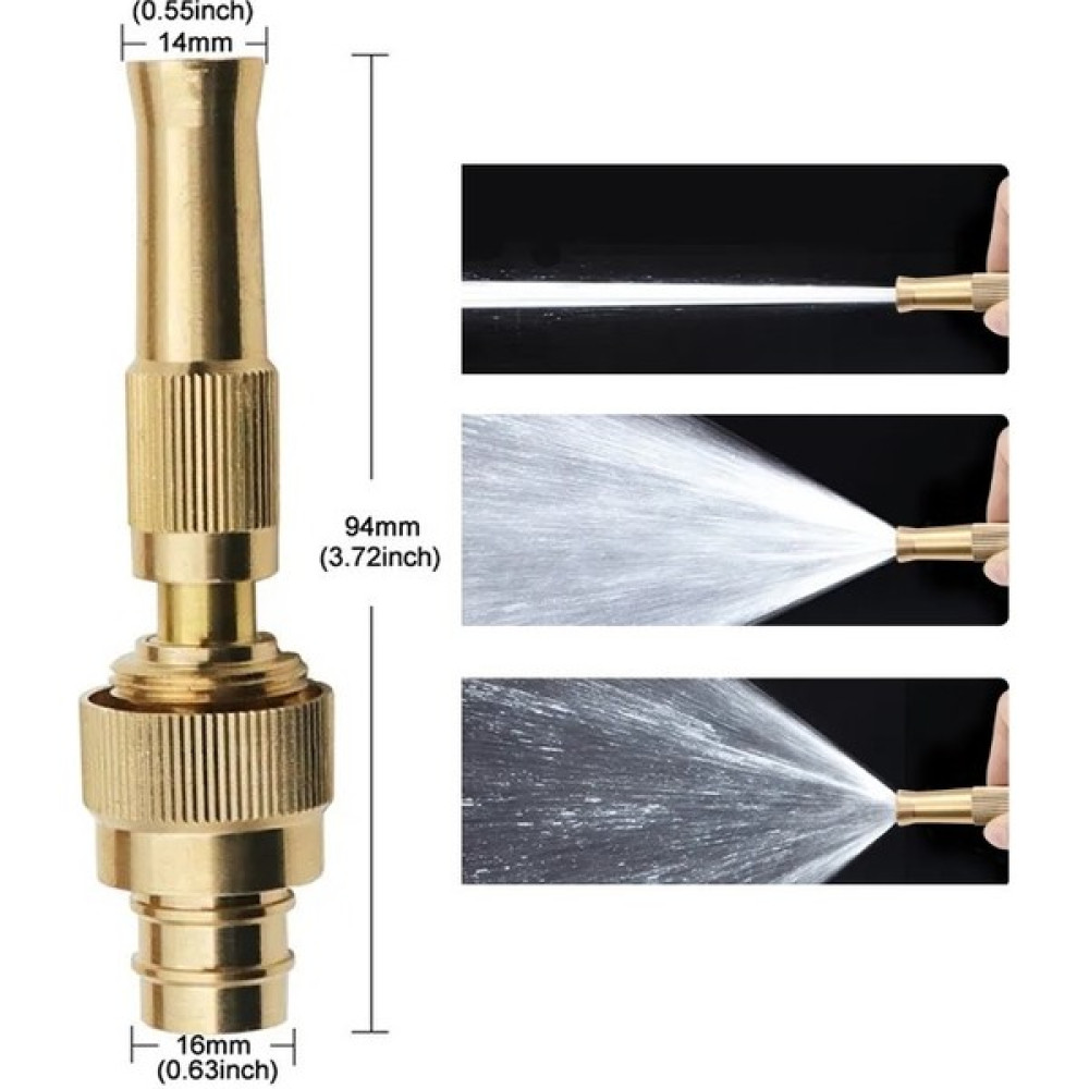 Ece Store Ayarlanabilir Basınçlı Hortum Başlığı Gold Bahçe Malzemeleri Fiyatı