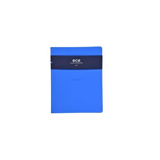Ece Yalıkavak 13x18 cm Çizgisiz Mavi Defter