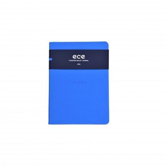 Ece Yalıkavak 13x18 cm Noktalı Mavi Defter