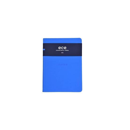 Ece Yalıkavak 13x18 cm Noktalı Mavi Defter