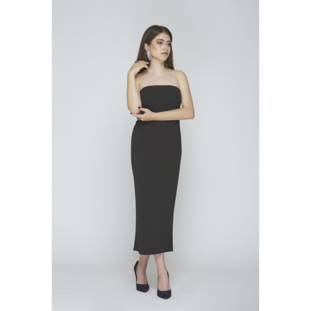 Ecem Alp Stella Black Dress Elbise Fiyatı