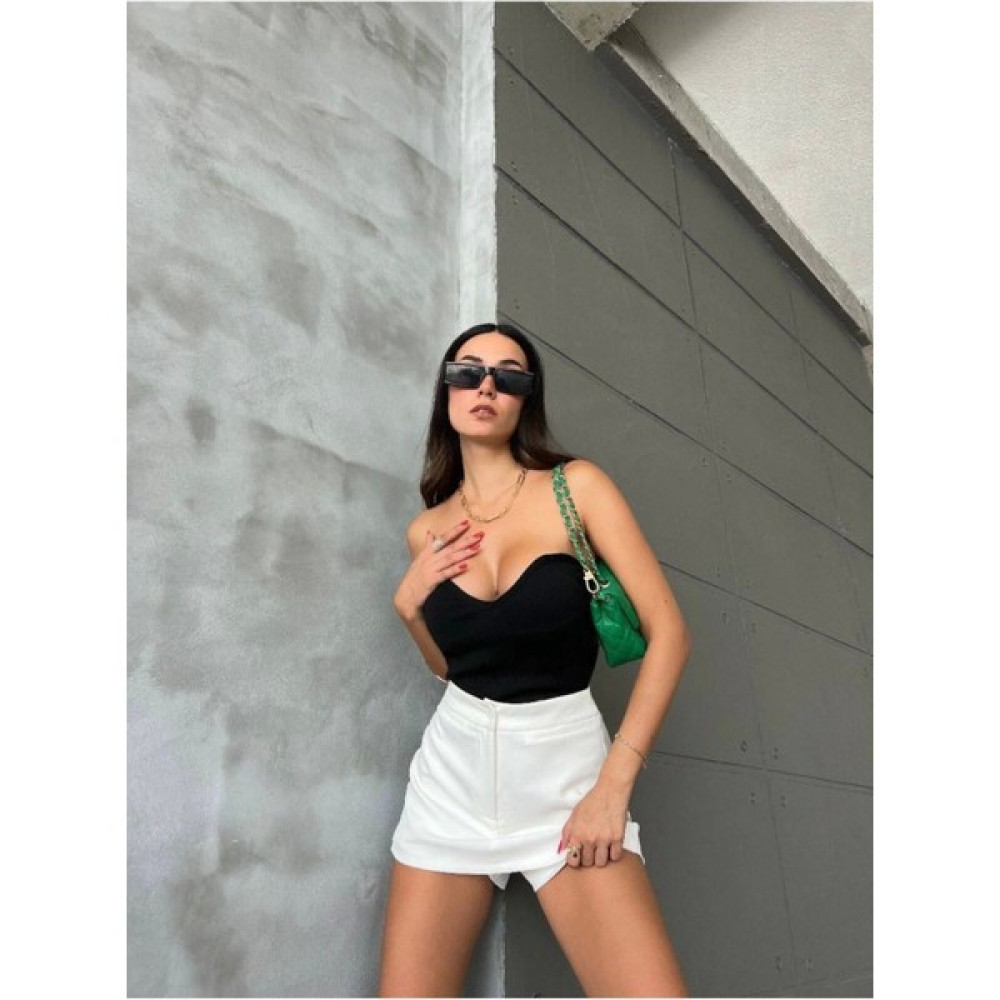 Ecenin Favorileri Straplez Kadın Crop Bluz Kadın Giyim Fiyatı