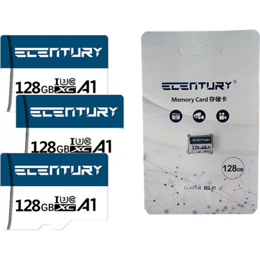 Ecentury 128GB Yüksek Hızlı Hafıza Kartı - Mavi/beyaz (Yurt Dışından) - 128 GB Hafıza Kartları Fiyatı