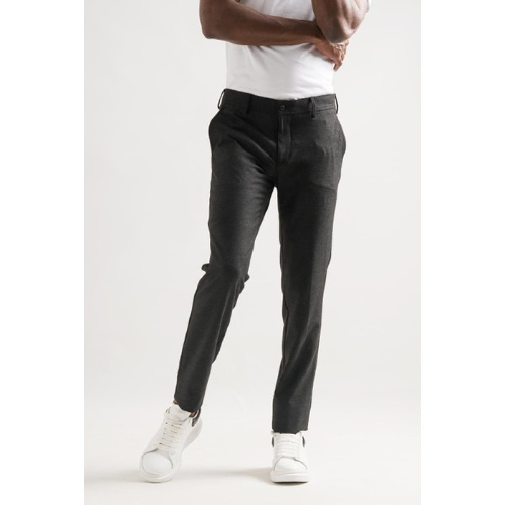 Ecer Slimfit Armürlü Kendinden Desenli Boru Paça Kışlık Erkek Kumaş Pantolon Erkek Pantolon Fiyatı