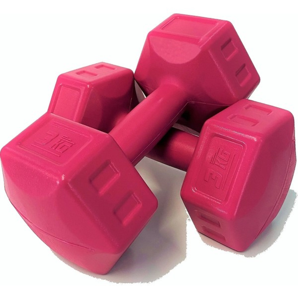 ECG Ecgspor 3 kg Dambıl Seti Fitness ve Ağırlık Seti Fuşya Dambıllar & El / Ayak Ağırlıkları Fiyatı