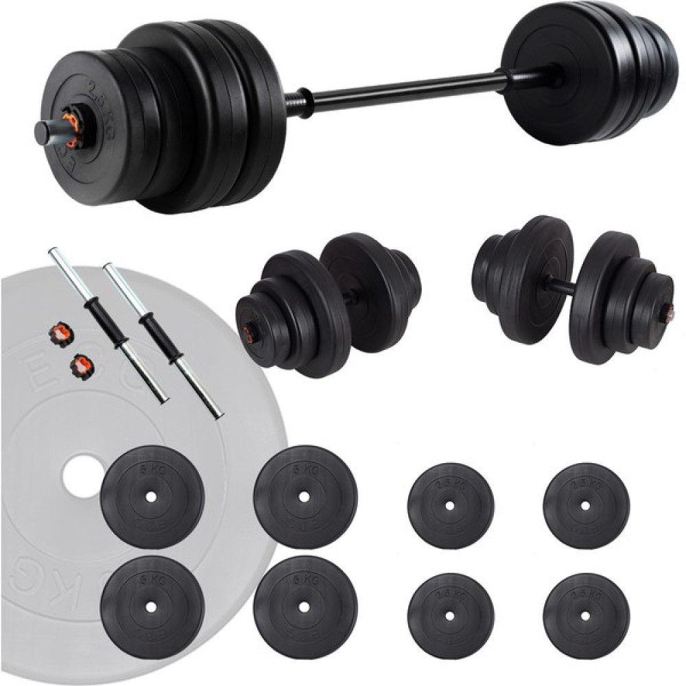 Ecg Spor 35 Kg Vinyl Halter Seti Dambıl Seti Ağırlık Seti Fitness Seti Dambıllar & El / Ayak Ağırlıkları Fiyatı