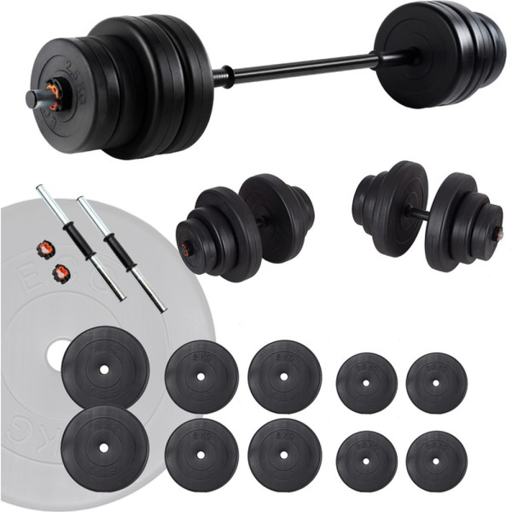 Ecg Spor 55 Kg Vinyl Halter Dambıl Seti Ağırlık Seti Fitness Seti Dambıllar & El / Ayak Ağırlıkları Fiyatı