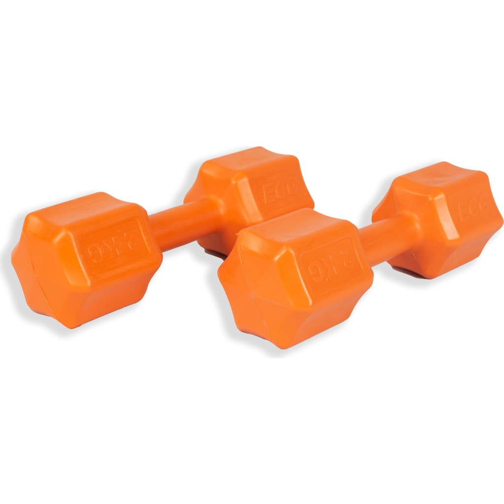 Ecgspor 2 kg Dambıl Seti Turuncu 2 kg x 2 Toplam 4 kg Ağırlık Seti Diğer Fiyatı