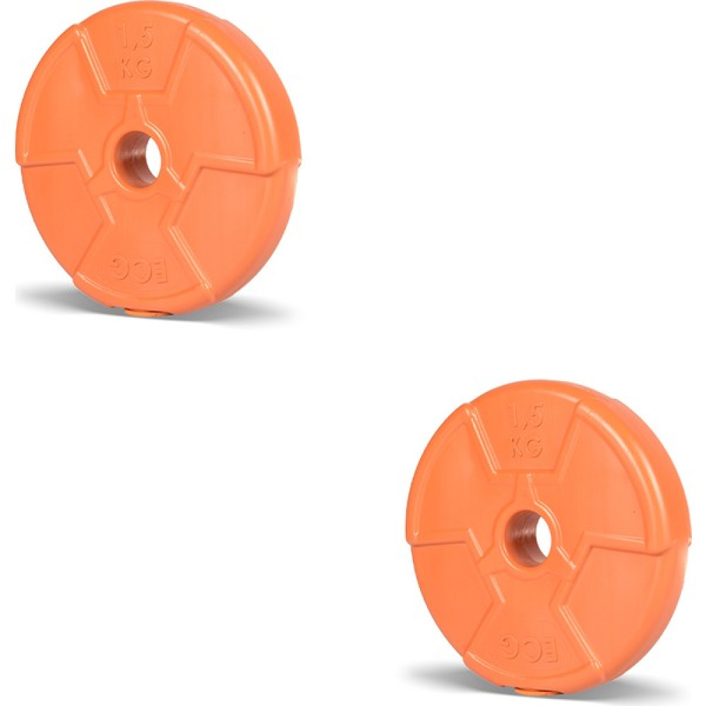 Ecgspor Özel Seri 1.5 kg Turuncu Plaka-2 Adet Dambıllar & El / Ayak Ağırlıkları Fiyatı