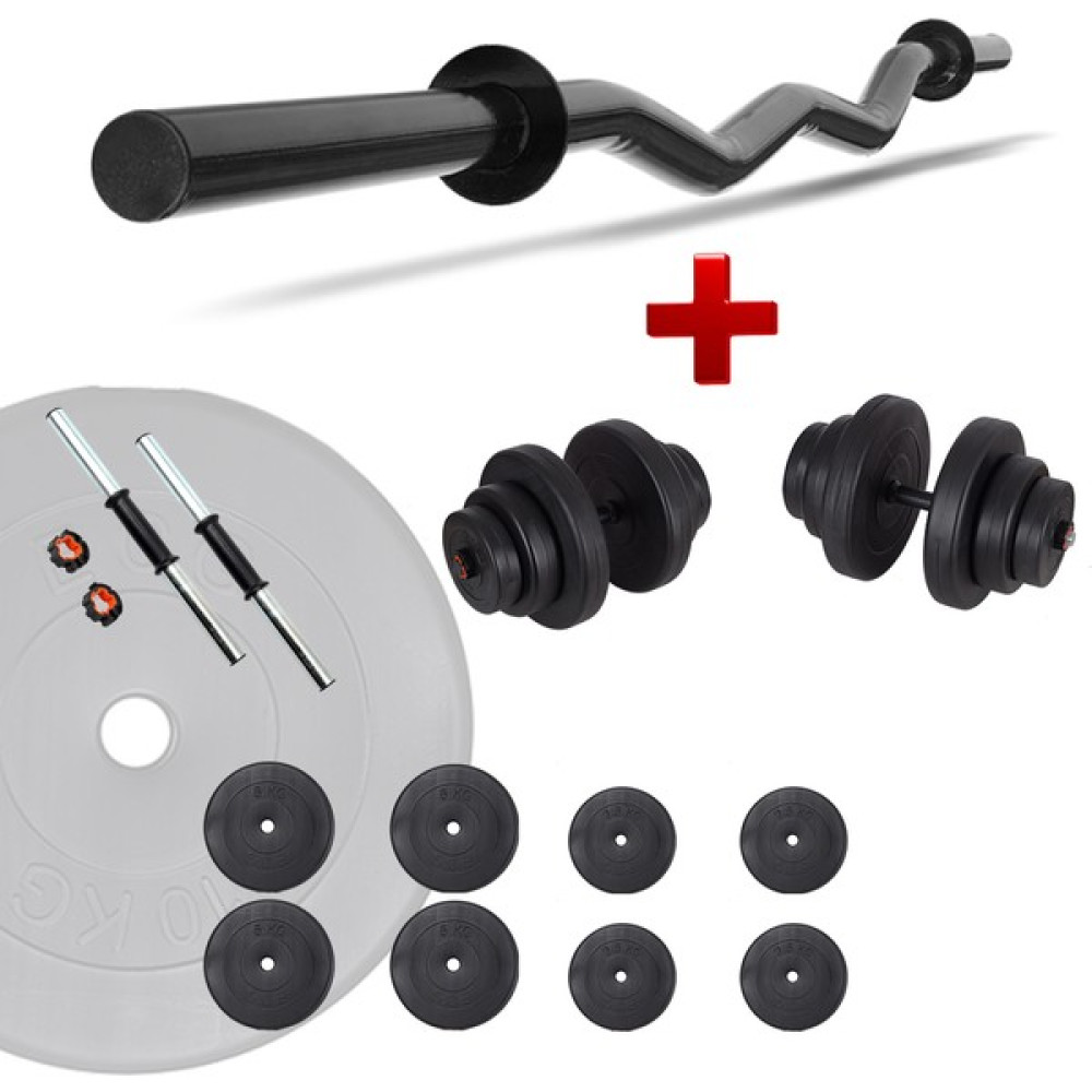 Ecgspor Z Bar Dambıl Seti ve Fitness Ağırlık Seti 35 kg Dambıllar & El / Ayak Ağırlıkları Fiyatı
