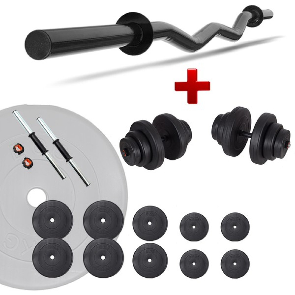 Ecgspor Z Bar Dambıl Seti ve Fitness Ağırlık Seti 65 kg Dambıllar & El / Ayak Ağırlıkları Fiyatı
