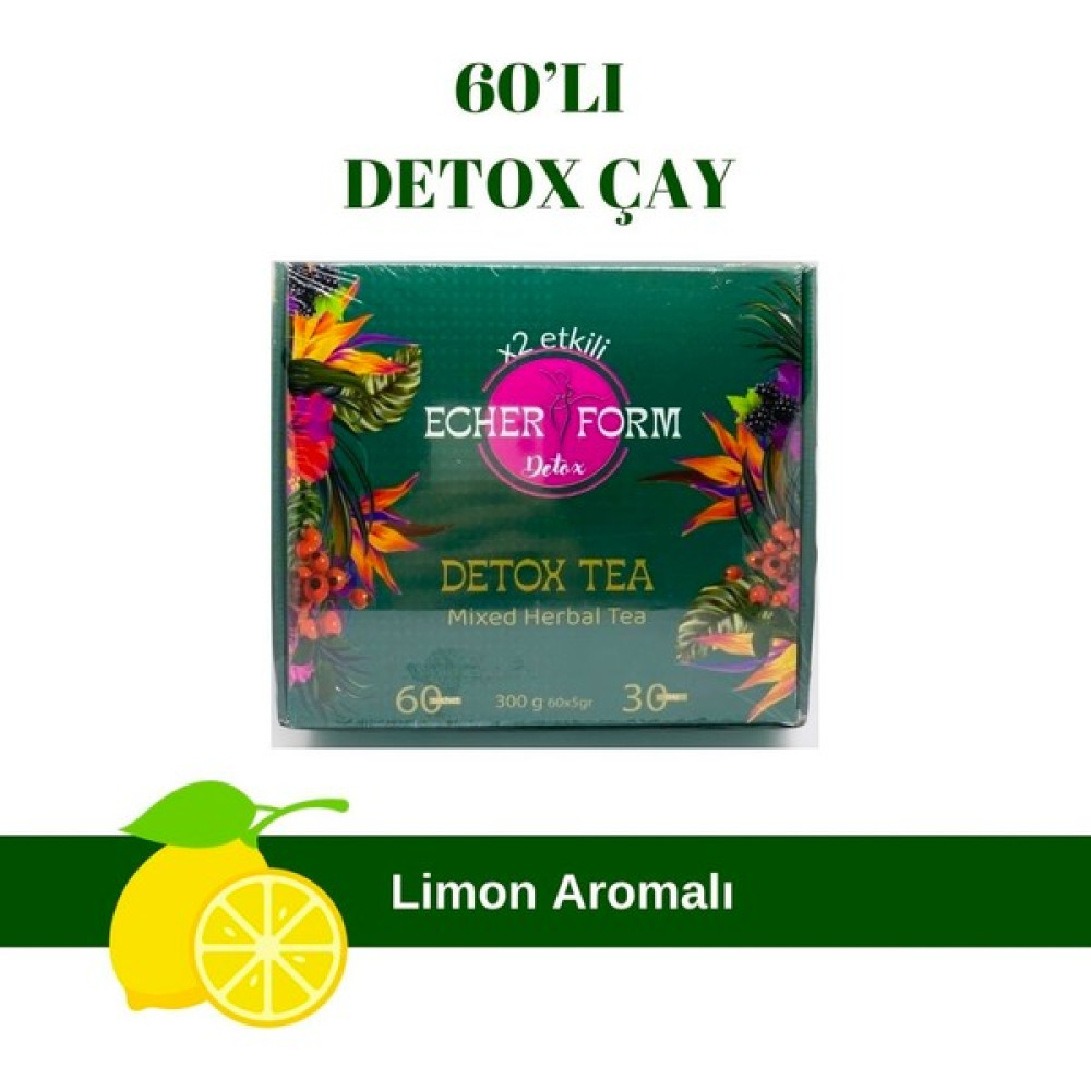 Echer Form Çay Limon Aromalı (60'lı) Çay Fiyatı