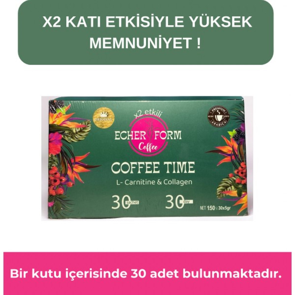 Echer Form Kahve x2 - 1 Adet Kahve Fiyatı
