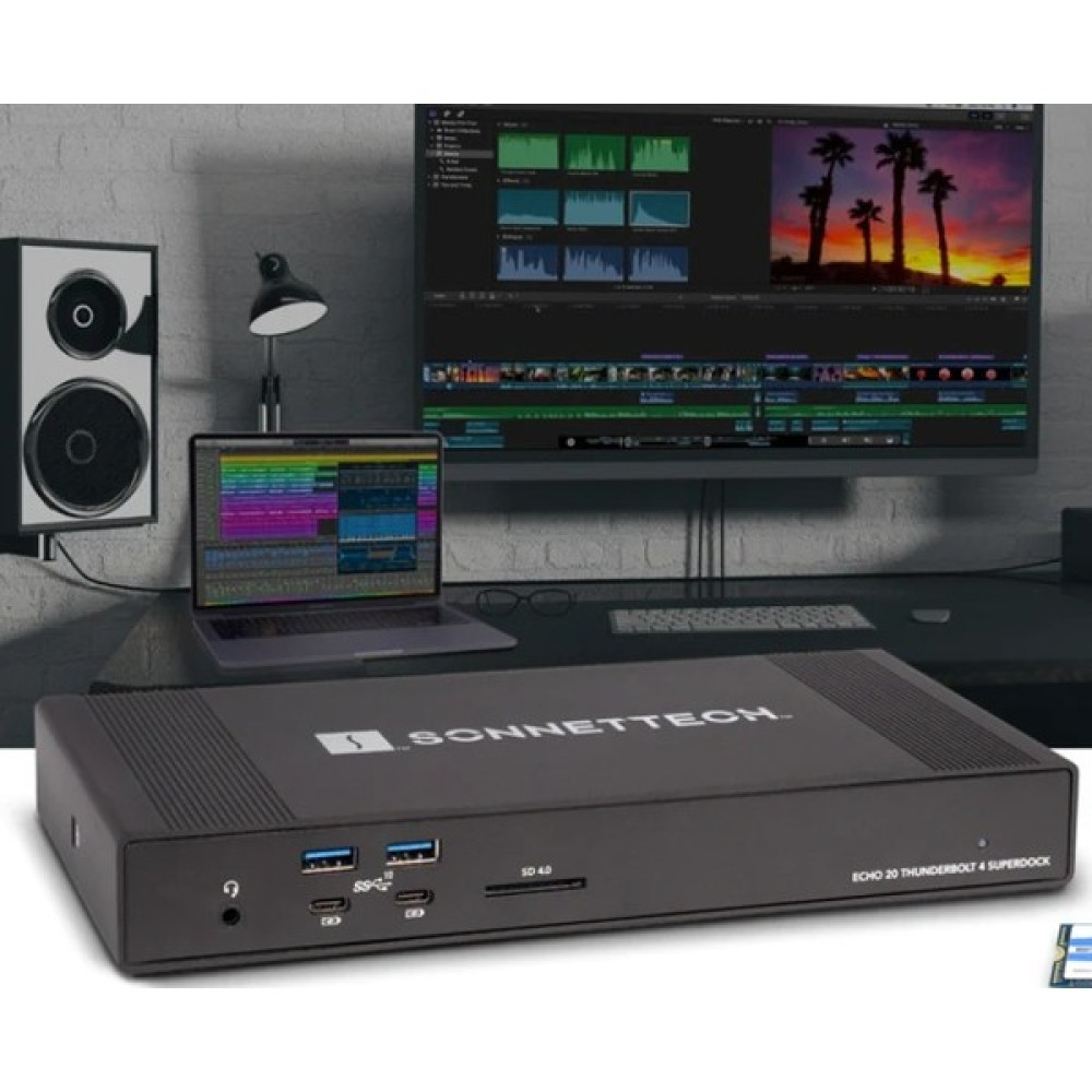 Echo 20 Thunderbolt 4 Superdock - Gümüş Bilgisayar Çevirici ve Adaptörü Fiyatı