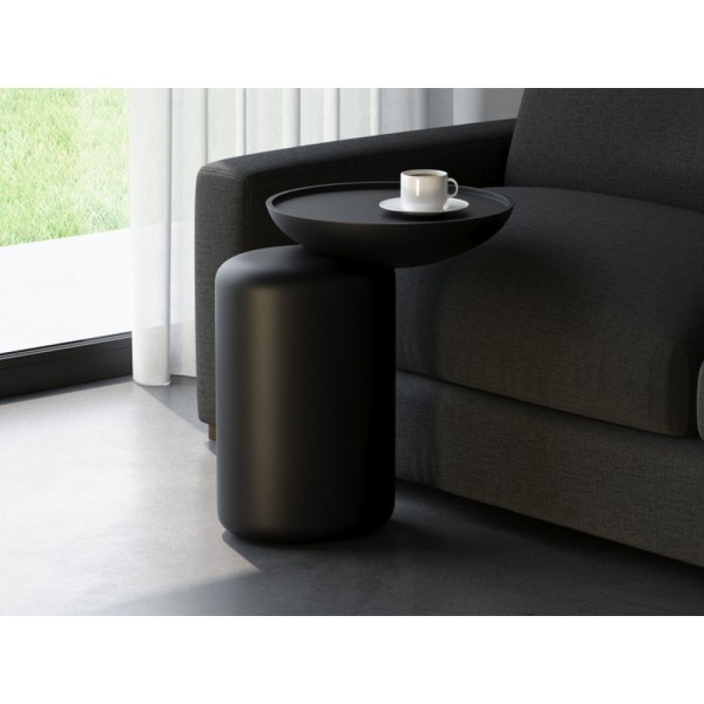 Echo Furniture Belle Siyah C Sehpa Yan Sehpa Fiyatı