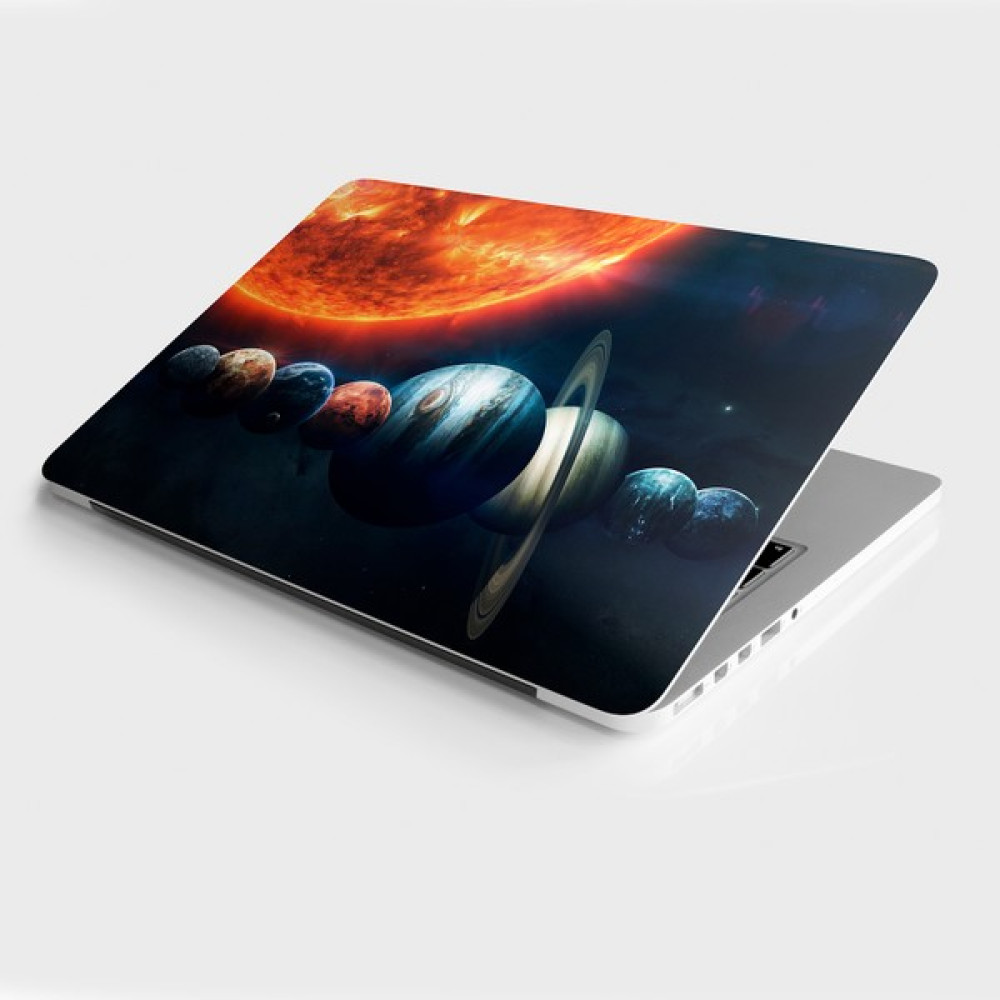 Echo Home Güneş Sistemi ve Gezegenler Temalı Laptop Pc Macbook Üzerine Kaplama - 38 x 27 cm Sticker Fiyatı