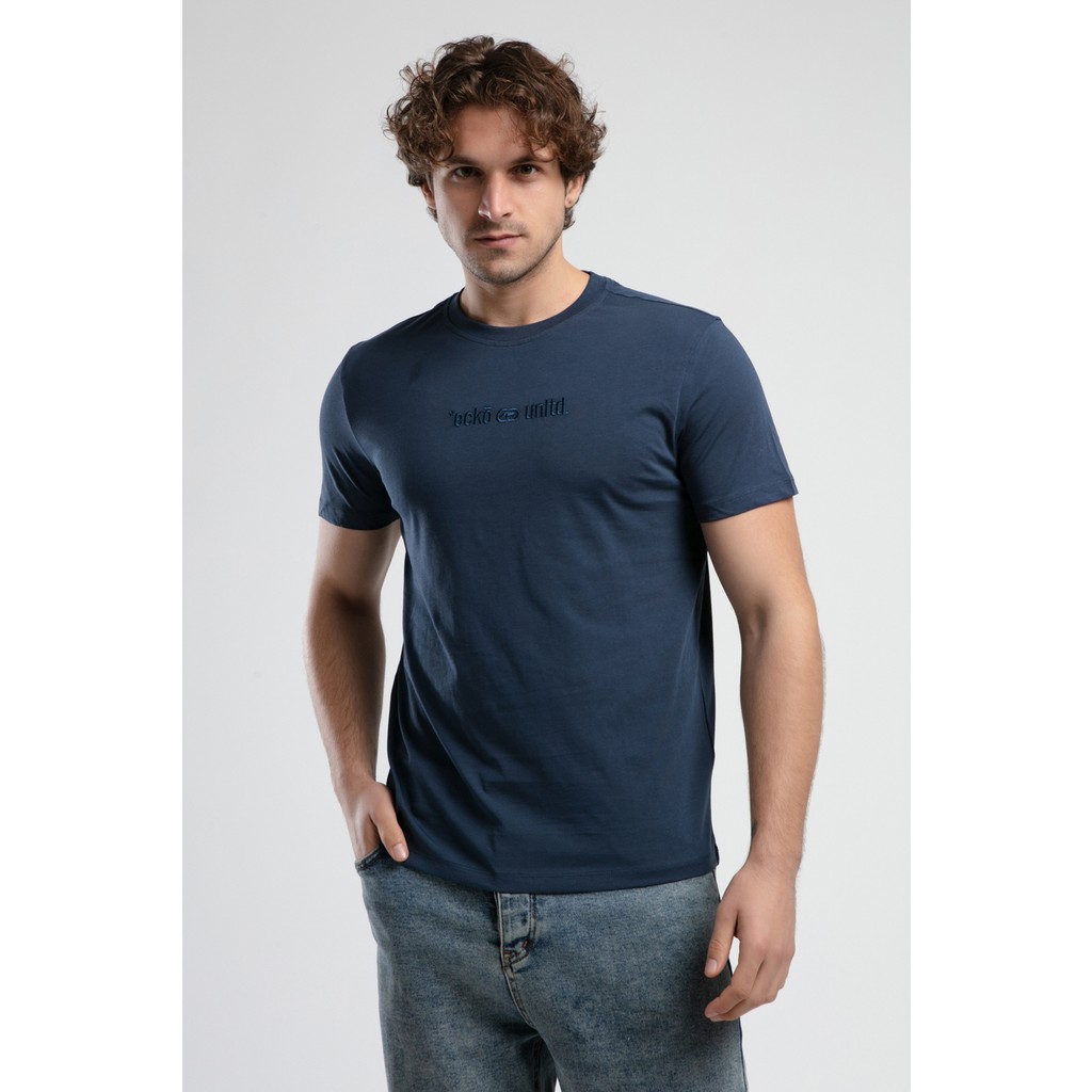 Ecko Unltd. ECKO UNLTD Empıre Lacivert Bisiklet Yaka Nakışlı Standard Fit Erkek Tshirt Bisikletler Fiyatı