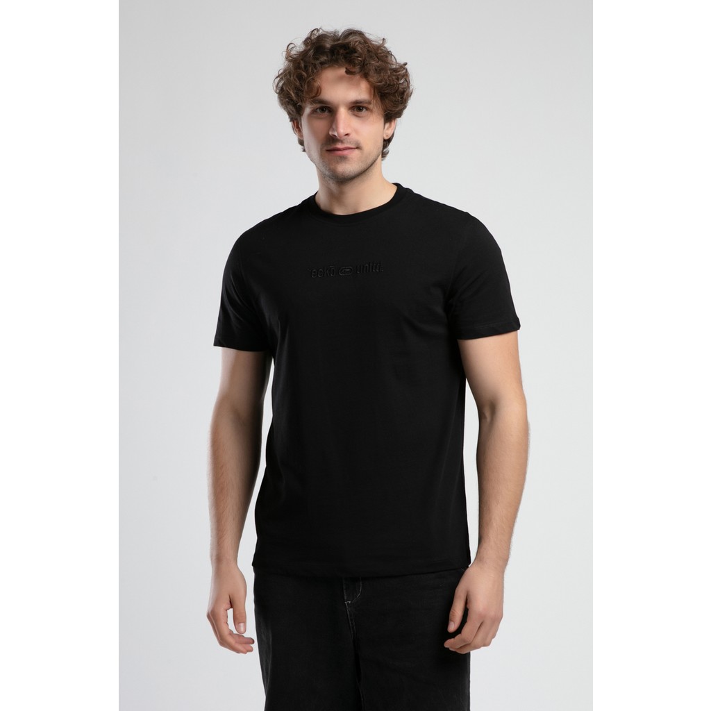ECKO UNLTD Empıre Siyah Bisiklet Yaka Nakışlı Standard Fit Erkek Tshirt Bisikletler Fiyatı