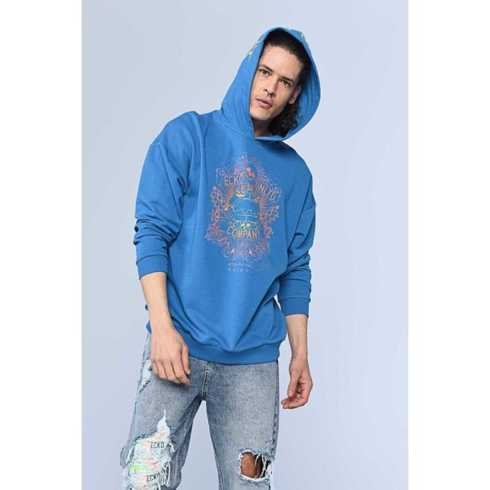 Ecko Unltd Gang Mavi Erkek Kapüşonlu Hoodie Erkek Sweatshirt Fiyatı