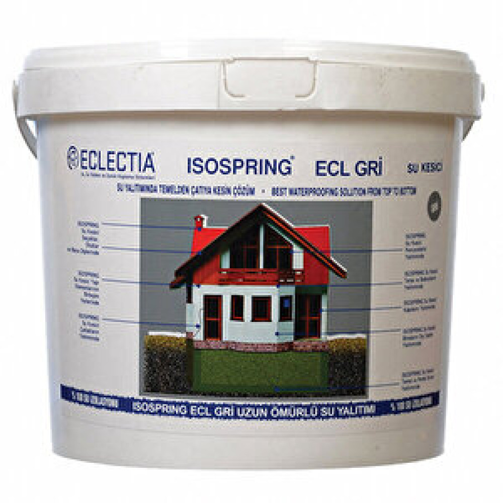 Eclectia İsospring Su Kesici Gri 20 kg Nalburiye & Hırdavat Fiyatı