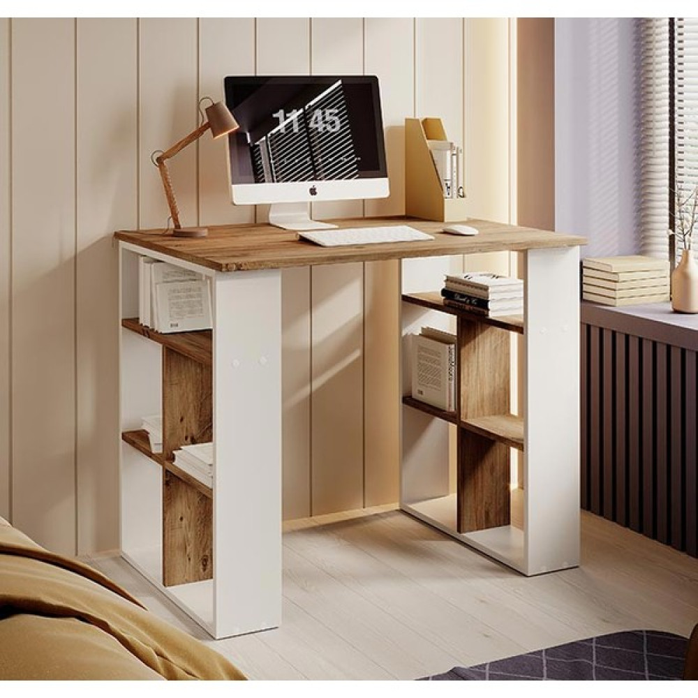 Ecm Çalışma Masası Modern Salon Mutfak Yatak Odası Mobilyası - 60*90*74 - Beyaz - Sonoma Çalışma Masası Fiyatı