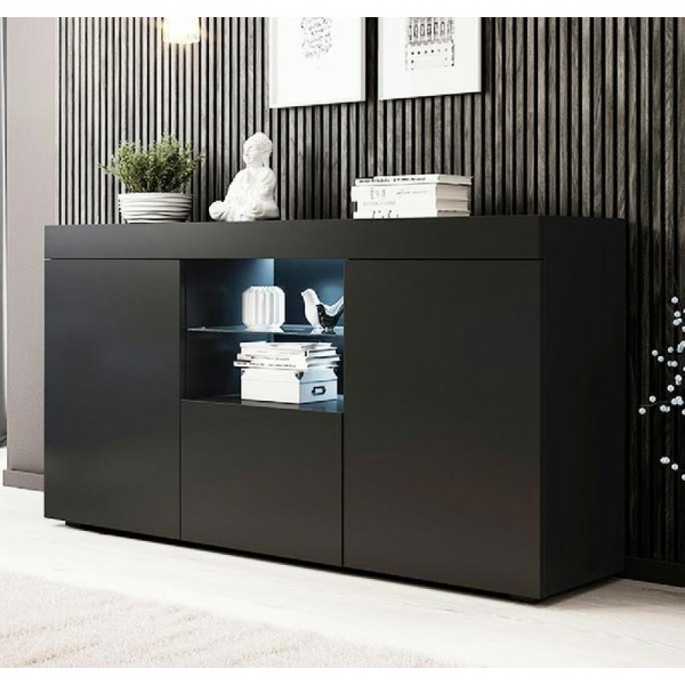 ECM Konsol SDB600 BLK - 40 x 150 x 83 cm - Siyah Konsol Mobilya Fiyatı