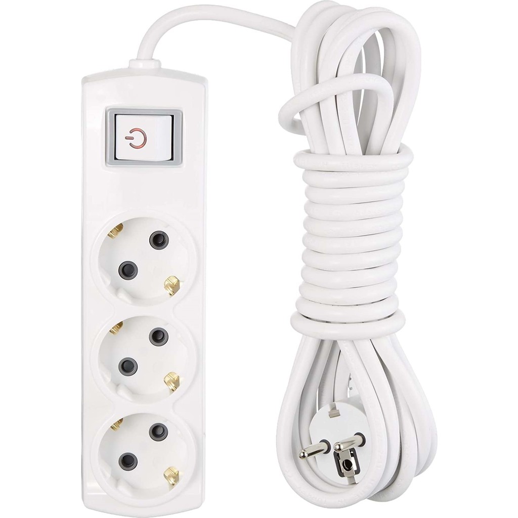 Eco 3 Lü Topraklı Kablolu Grup 3 Metre (Anahtarlı) 325037 Diğer Fiyatı