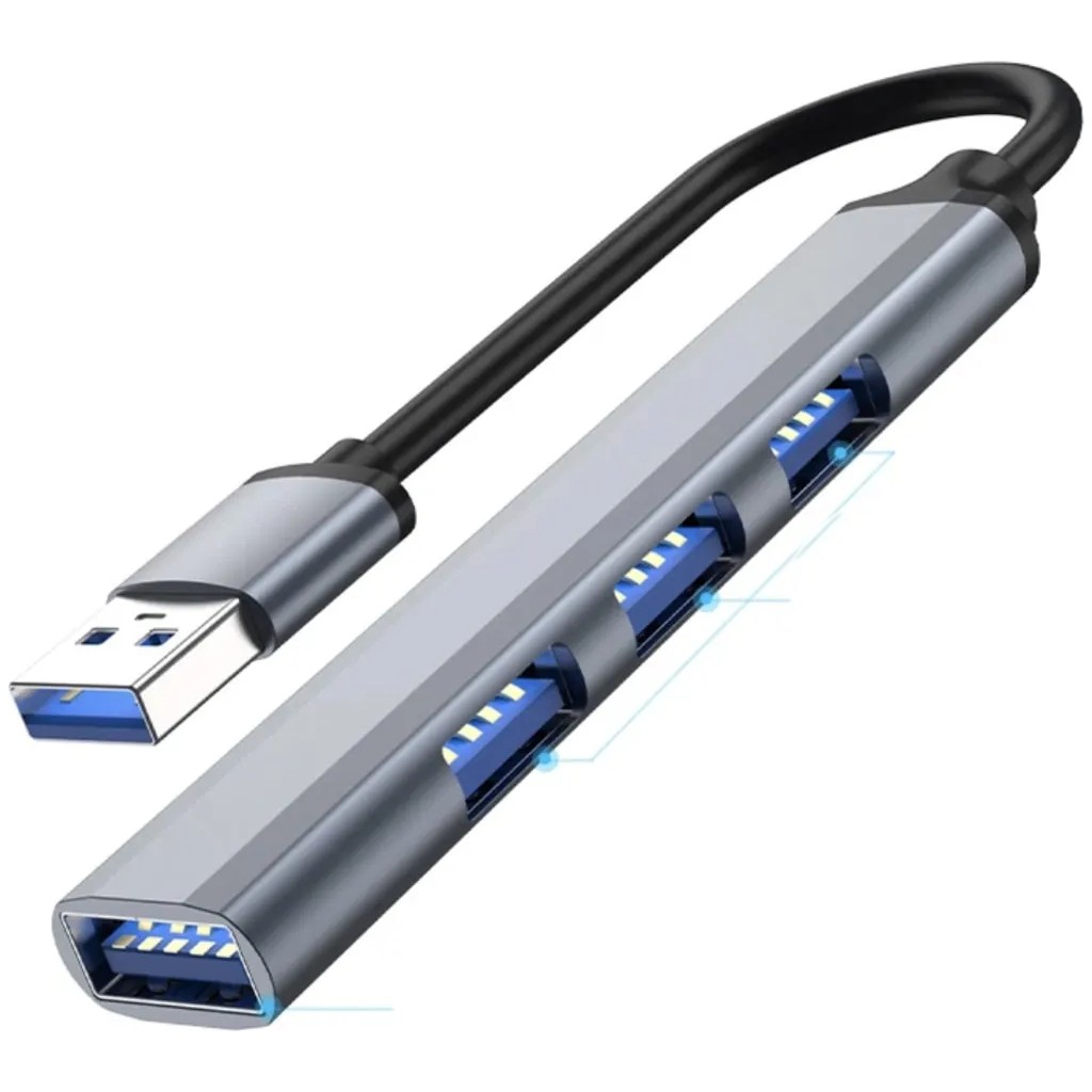Eco Center USB Hub Çoğaltıcı Adaptör 4in1 4 Port Girişli 2.0-3.0 Hız Pc Bilgisayar USB Çoklayıcı Bilgisayar Çevirici ve Adaptörü Fiyatı