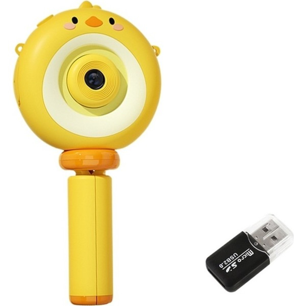 Eco Çocuk Dijital Kamera Hd Karikatür Fotoğraf Çekme Mini Kamera Oyuncak Çocuk Doğum Günü Hediyesi (Yurt Dışından) - Sarı Dijital Fotoğraf Makineleri Fiyatı