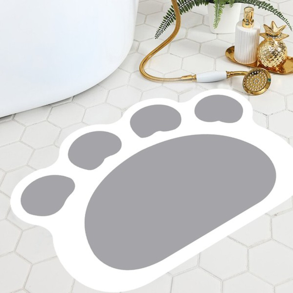 Eco Concept Pati İzi Kaymaz Taban 40 x 60 cm Banyo Paspası - Beyaz - Gri Klozet Takımı Fiyatı