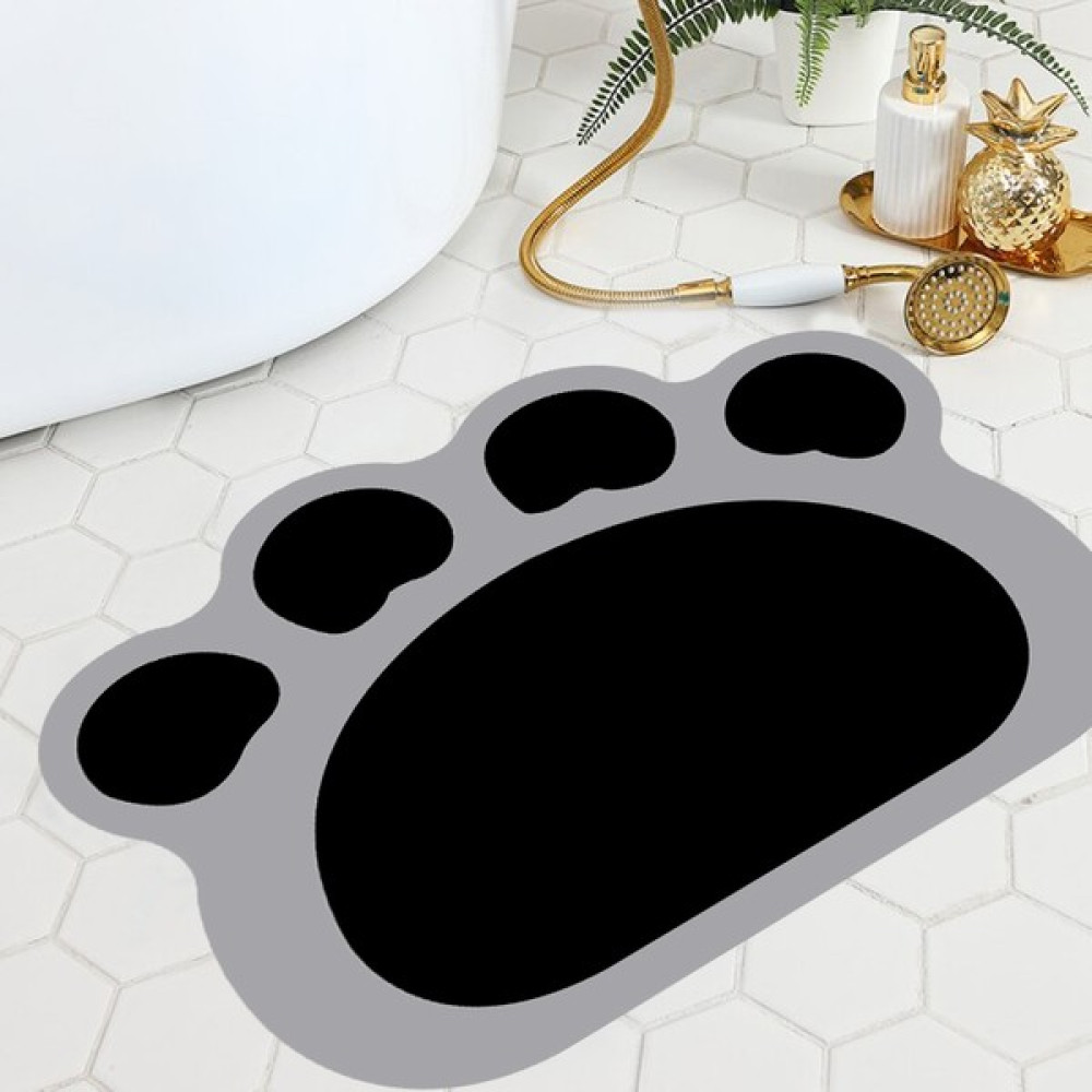 Eco Concept Pati Izi Kaymaz Taban 40X60 Paspas, Banyo Paspası - Gri - Siyah Klozet Takımı Fiyatı