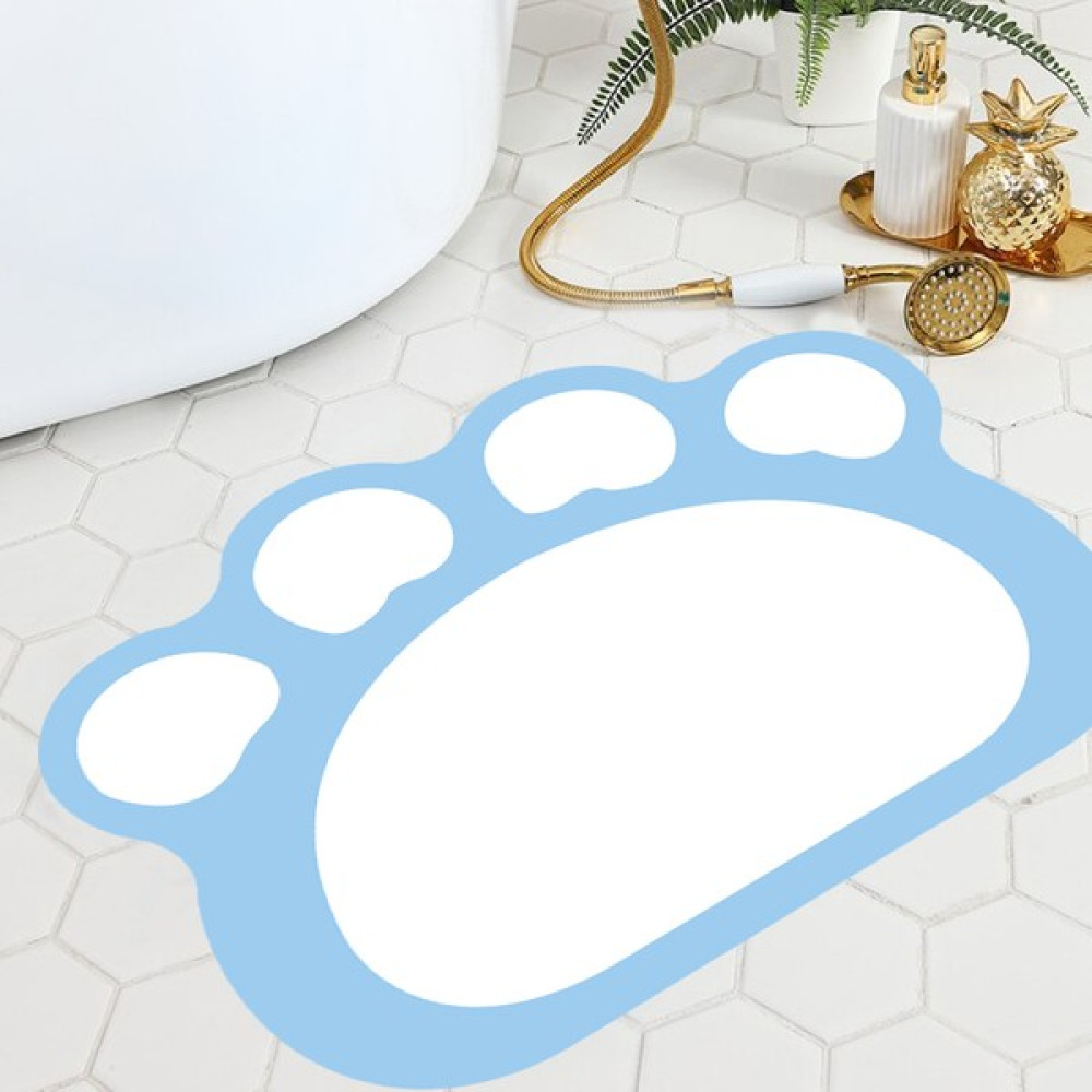 Eco Concept Pati Izi Kaymaz Taban 40X60 Paspas, Banyo Paspası - Mavi - Beyaz Klozet Takımı Fiyatı