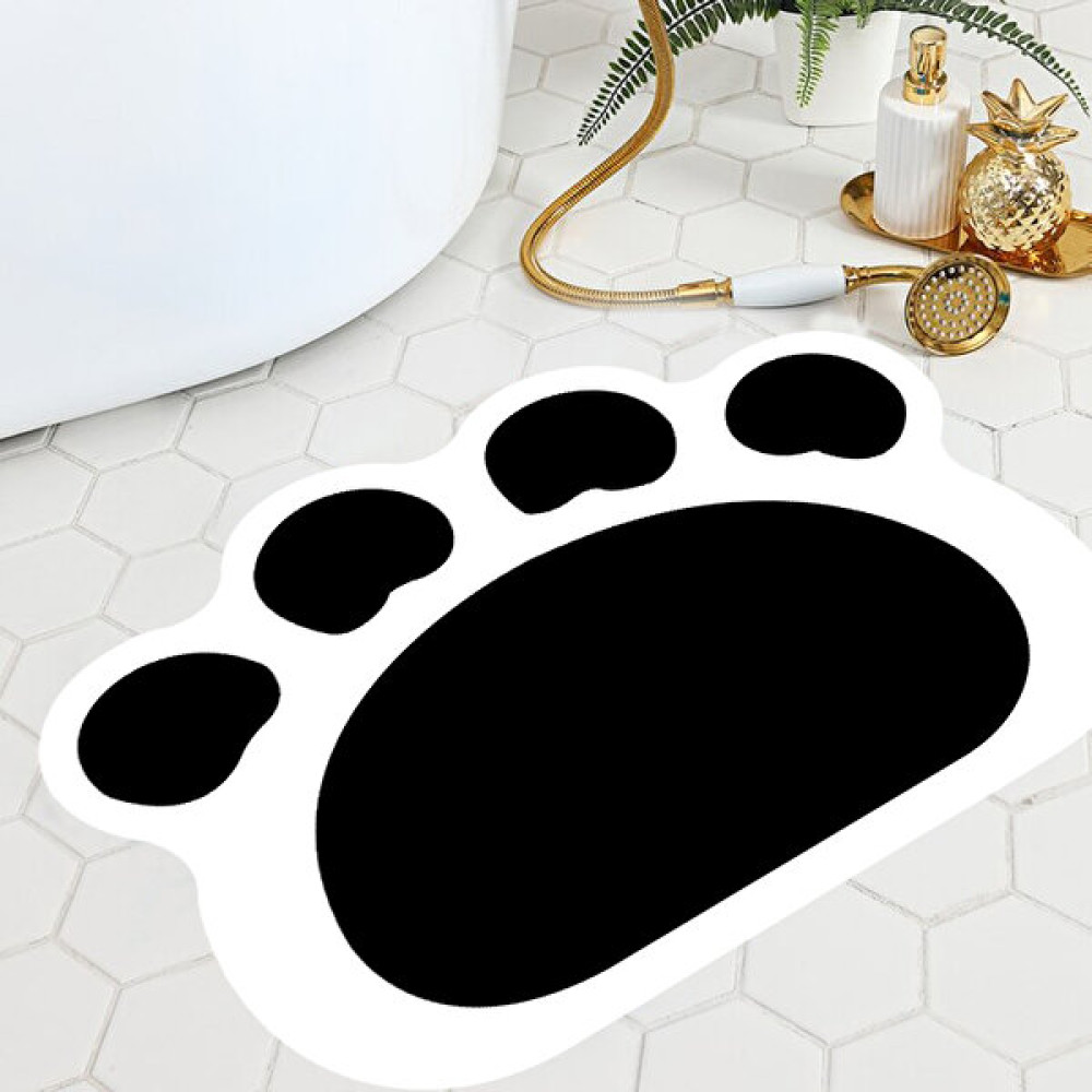 Eco Concept Pati Izi Kaymaz Taban 40X60 Paspas, Banyo Paspası - Siyah - Beyaz Klozet Takımı Fiyatı