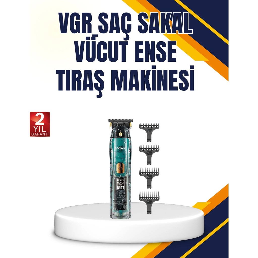 Eco Lounge Vgr V-695 Profesyonel Tıraş Makinesi Seramik Bıçaklı Turbo Güçlü Motor Diğer Fiyatı