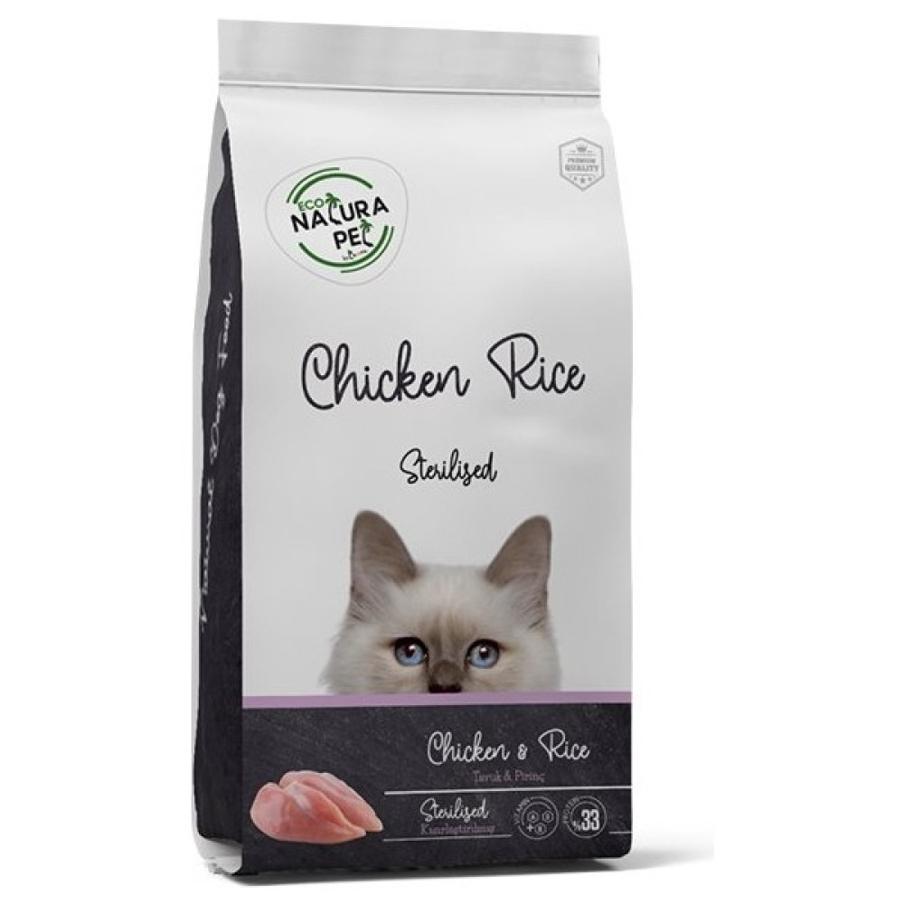 Eco Natura Sterilised Tavuklu Kısırlaştırılmış Kedi Maması 1.5 kg Evcil Hayvan Ürünleri Fiyatı