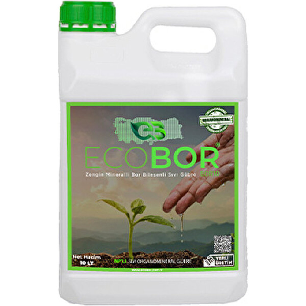 Ecobor Sert Çekirdekli ve Kabuklular 10L Ecobor Gübresi - 10 lt Gübre Fiyatı