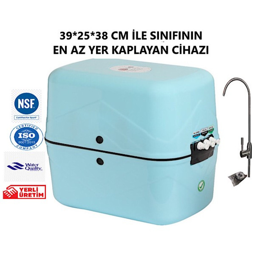 Ecobox 5 Aşamalı Nsf Onaylı 8 L Kapasite Metal Tanklı Su Arıtma Cihazı - Çok Renkli Oto Boyaları Fiyatı