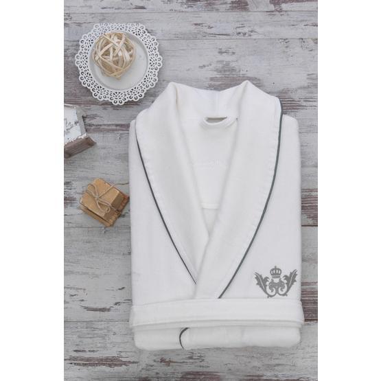 Ecocotton Azra Krem Medium Bay Bornoz