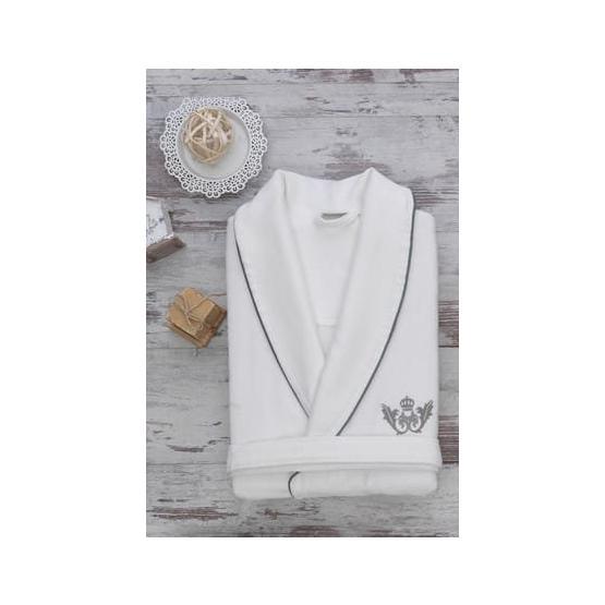 Ecocotton Azra Krem Medium Bay Bornoz