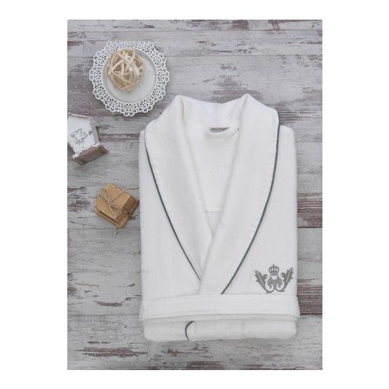 Ecocotton Azra Krem Medium Bay Bornoz
