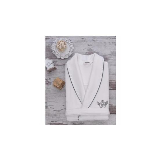 Ecocotton Azra Krem Medium Bay Bornoz