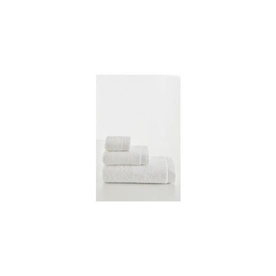 Ecocotton Elena 80x150 Beyaz Organik Pamuk Havlu