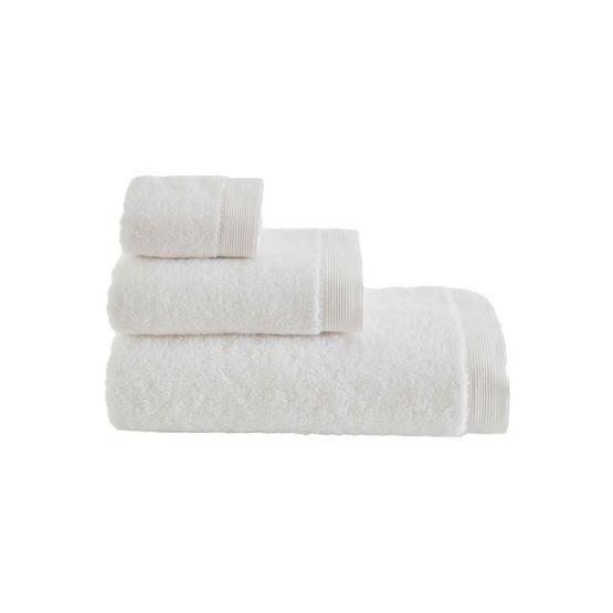Ecocotton Elena 80x150 Beyaz Organik Pamuk Havlu