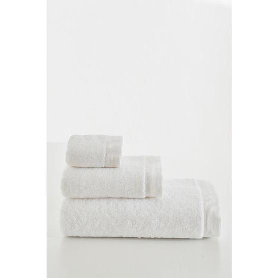 Ecocotton Elena 80x150 Beyaz Organik Pamuk Havlu