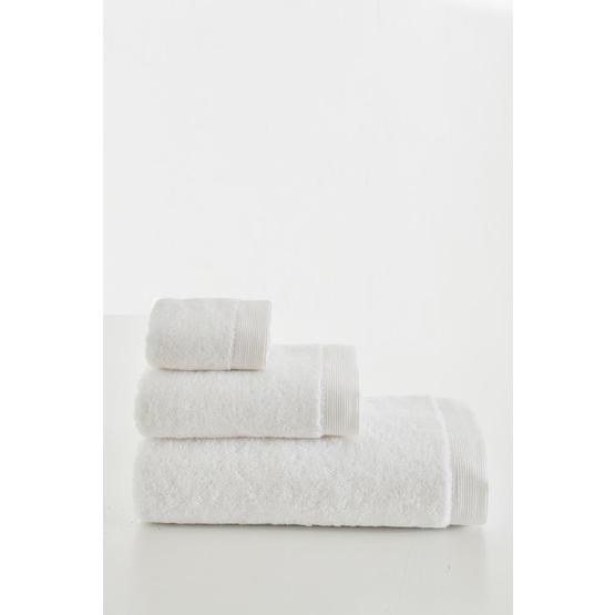 Ecocotton Elena 80x150 Beyaz Organik Pamuk Havlu