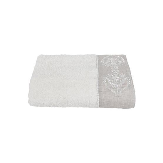 Ecocotton Hanzade Bej 50x90 Havlu