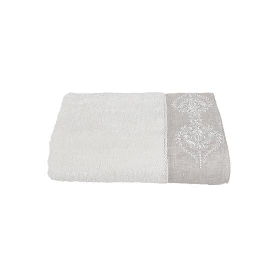 Ecocotton Hanzade Bej 50x90 Havlu