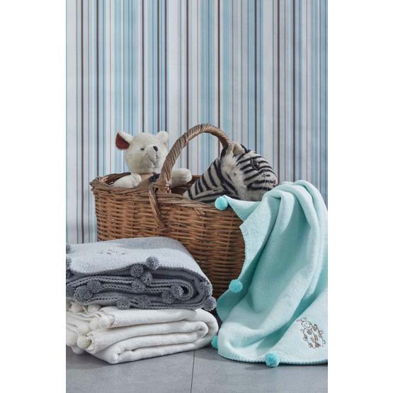 Ecocotton Krem Bebek Battaniyesi