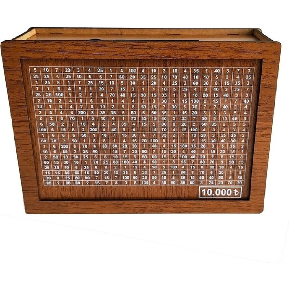 Ecocraft Parabox - 10.000TL Kumbara Para Biriktirme Kutusu - Kahverengi Torpido Aksesuarları & Bakımı Fiyatı