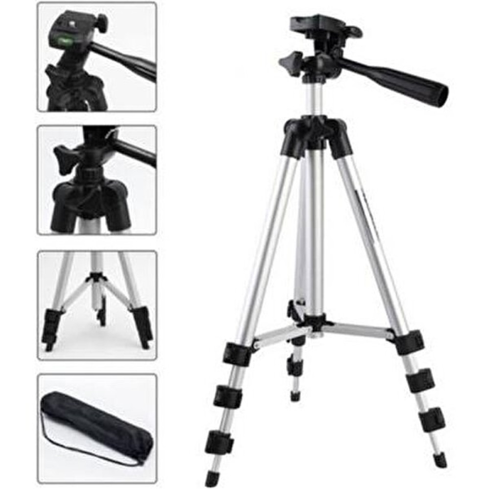 EcoGoods Buffer 360 Derece Ayarlanabilir Katlanabilir Profesyonel Çekime Uygun 65 cm Ayaklı Tripod Cep Telefonu Tutucu Fiyatı